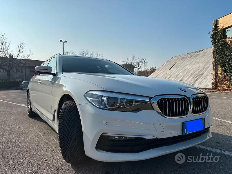 Usata BMW 530 Efficient Dynamics 2019 Bianco Station wagon