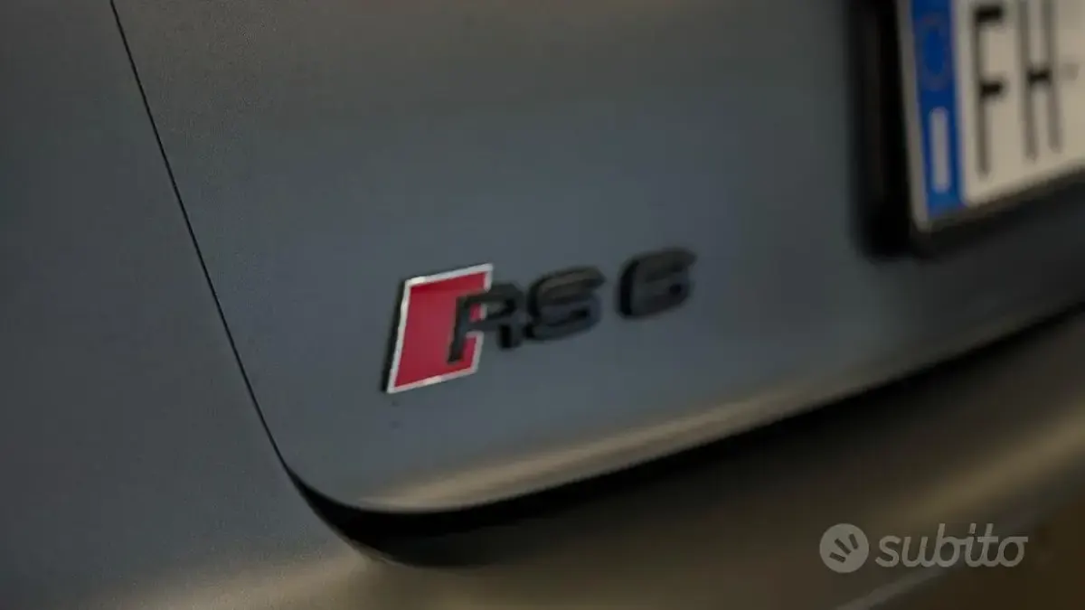 Usata Audi RS6 Performance 605 CV (444 kW) 2018 Grigio Station wagon