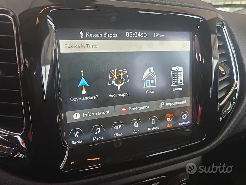 Usata Jeep Compass Limited 140 CV (102 kW) 2018 Grigio SUV