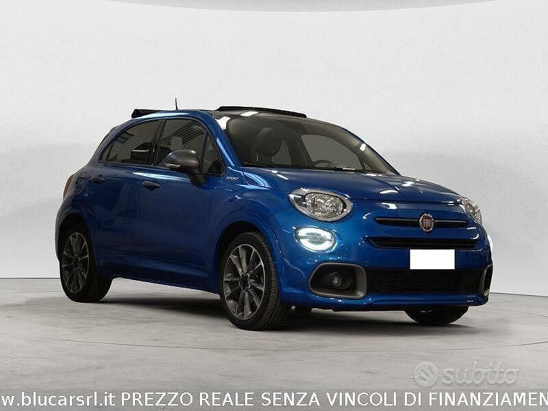 Usata Fiat 500X Club 130 CV (95 kW) 2022 Blu SUV