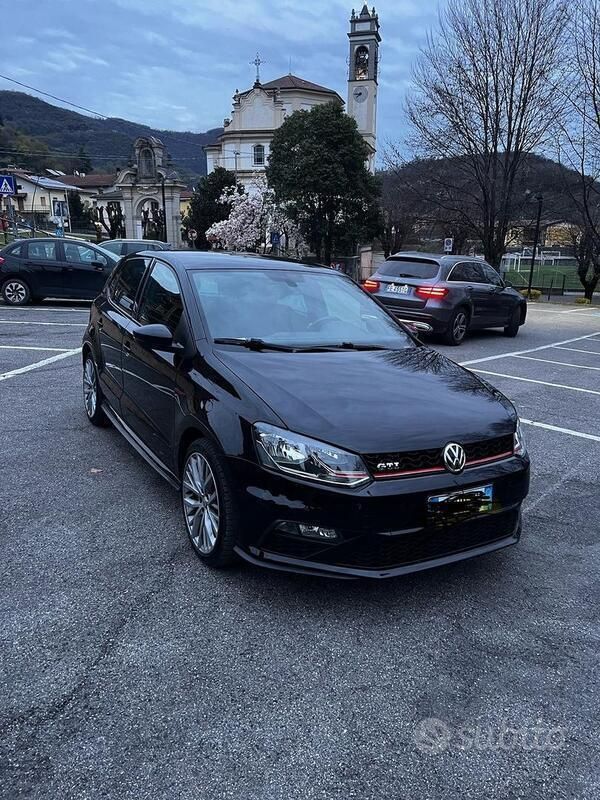 Usata VW Polo GTI 192 CV (141 kW) 2016 Nero Utilitaria
