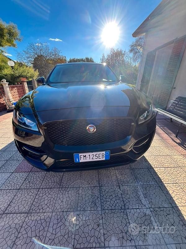 Usata Jaguar F-Pace 250 CV (183 kW) 2017 Nero SUV