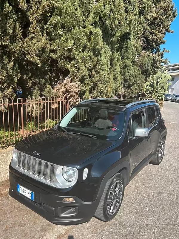 Usata Jeep Renegade 120 CV (88 kW) 2015 Nero SUV