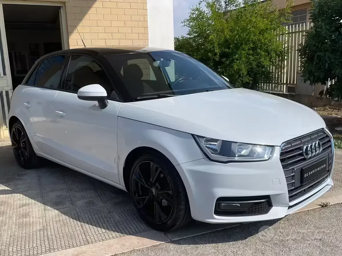Usata Audi A1 Admired 90 CV (66 kW) 2018 Bianco Berlina