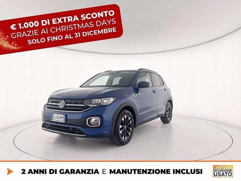 Blu Usata 2022 VW T-Cross Sportline SUV | 16.020 € (Super prezzo) - Immagine 1/3