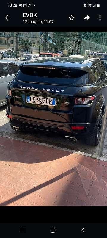 Usata Land Rover Range Rover evoque 150 CV (110 kW) 2013 Nero SUV