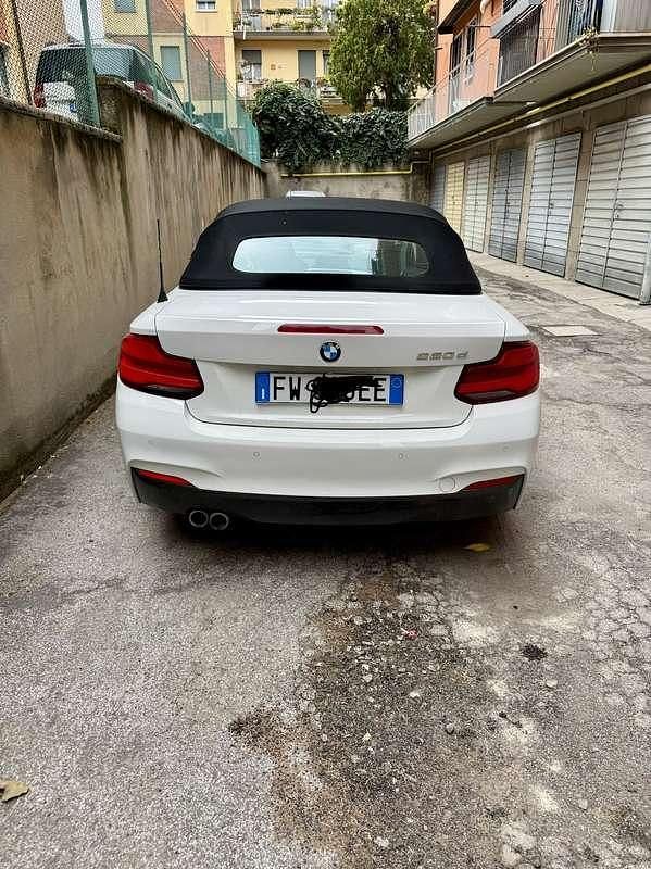 Usado BMW 220 Sport Line 190 CV (139 kW) 2019 Blanco Descapotable