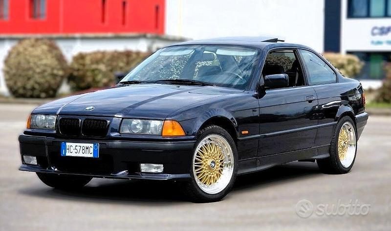 Usata BMW 320 149 CV (109 kW) 1997 Blu Coupé