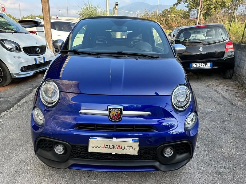 Usata Abarth 595C Turismo 165 CV (121 kW) 2016 Blu Cabrio