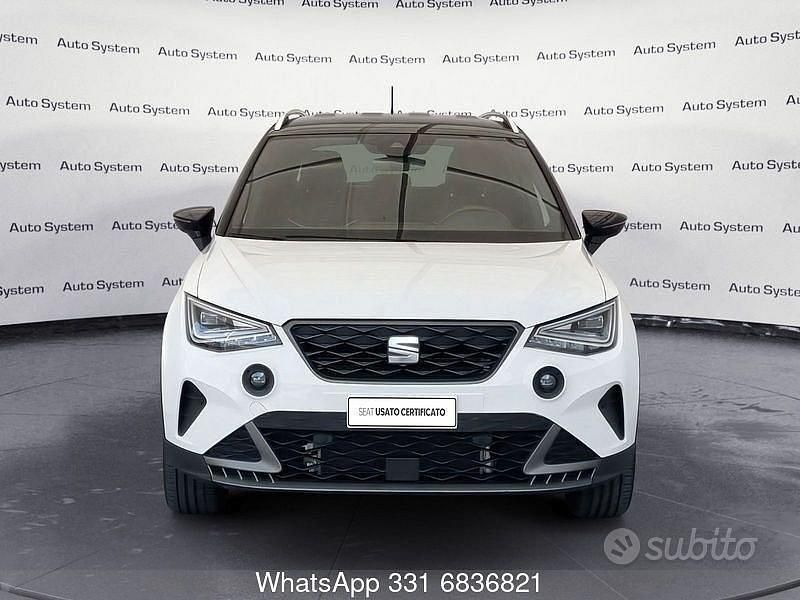 Usata Seat Arona FR 90 CV (66 kW) 2022 Bianco SUV