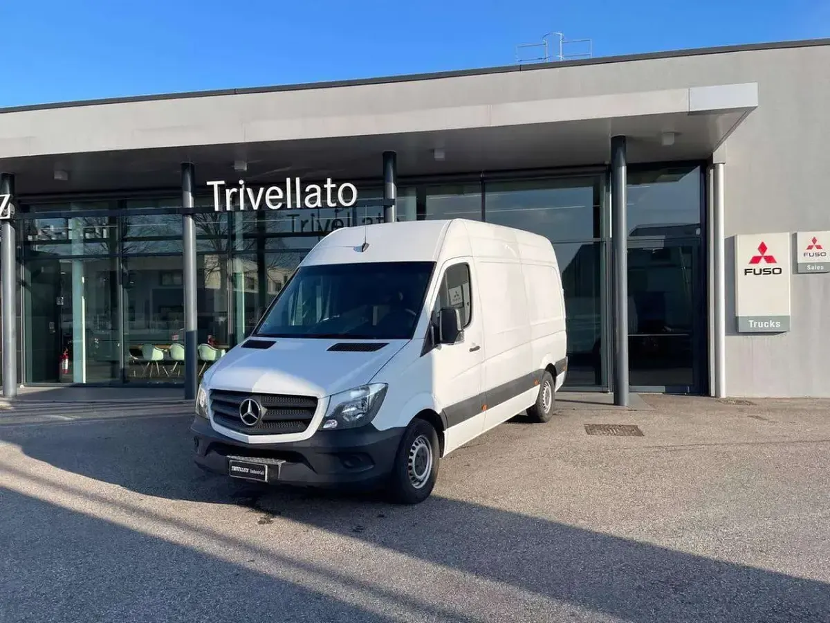 Usata Mercedes Sprinter 163 CV (119 kW) 2017 Bianco artico Furgone