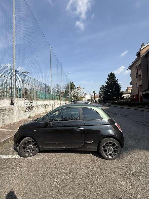 Usata Fiat 500 Pop 69 CV (50 kW) 2007 Nero Utilitaria