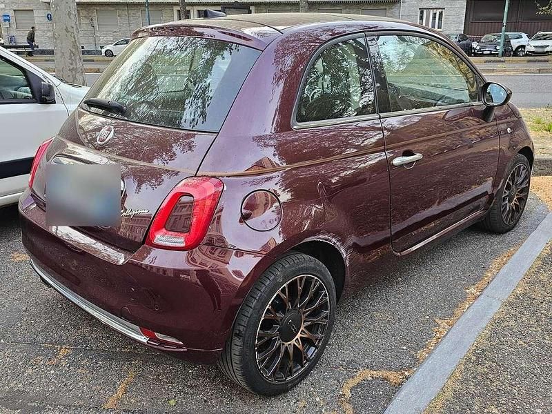 Usata Fiat 500 Collezione 69 CV (50 kW) 2019 Marrone Utilitaria