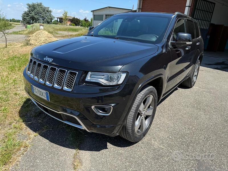 Usata Jeep Grand Cherokee Overland 250 CV (183 kW) 2017 Nero SUV