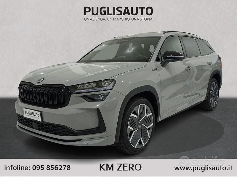Nuova Skoda Kodiaq SportLine 150 CV (110 kW) 2025 Grigio SUV