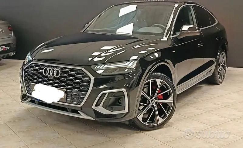 Usata Audi Q5 Sportback S-Line 204 CV (150 kW) 2021 Nero SUV