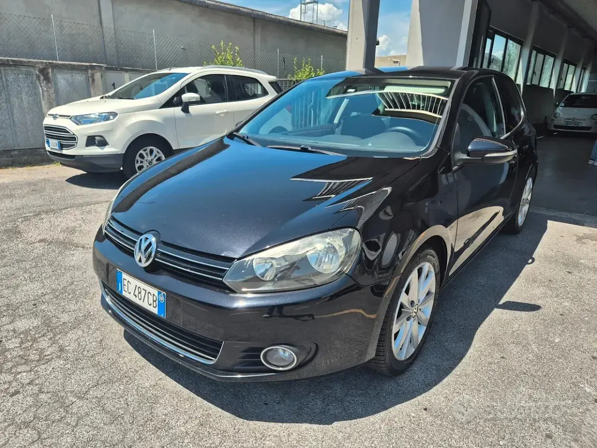 Usata VW Golf VI Highline 160 CV (117 kW) 2010 Nero Utilitaria