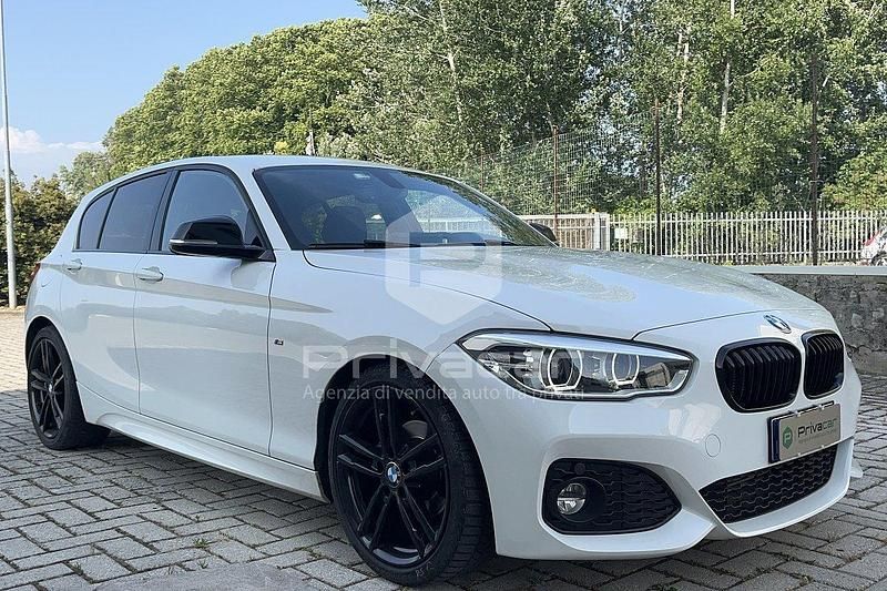 Usata BMW 118 M Sport 150 CV (110 kW) 2019 Bianco Utilitaria
