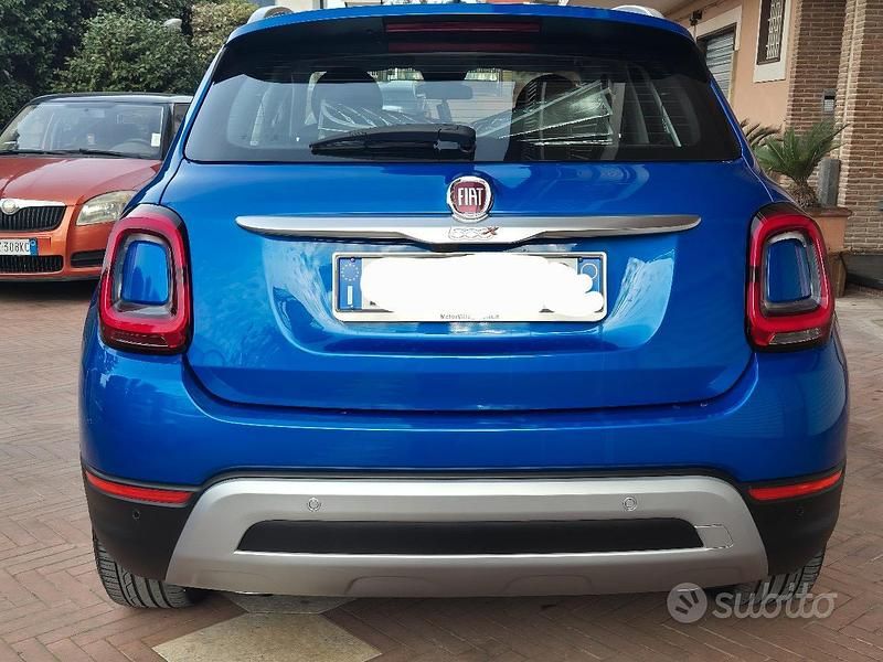 Usata Fiat 500X Mirror 120 CV (88 kW) 2019 Blu SUV