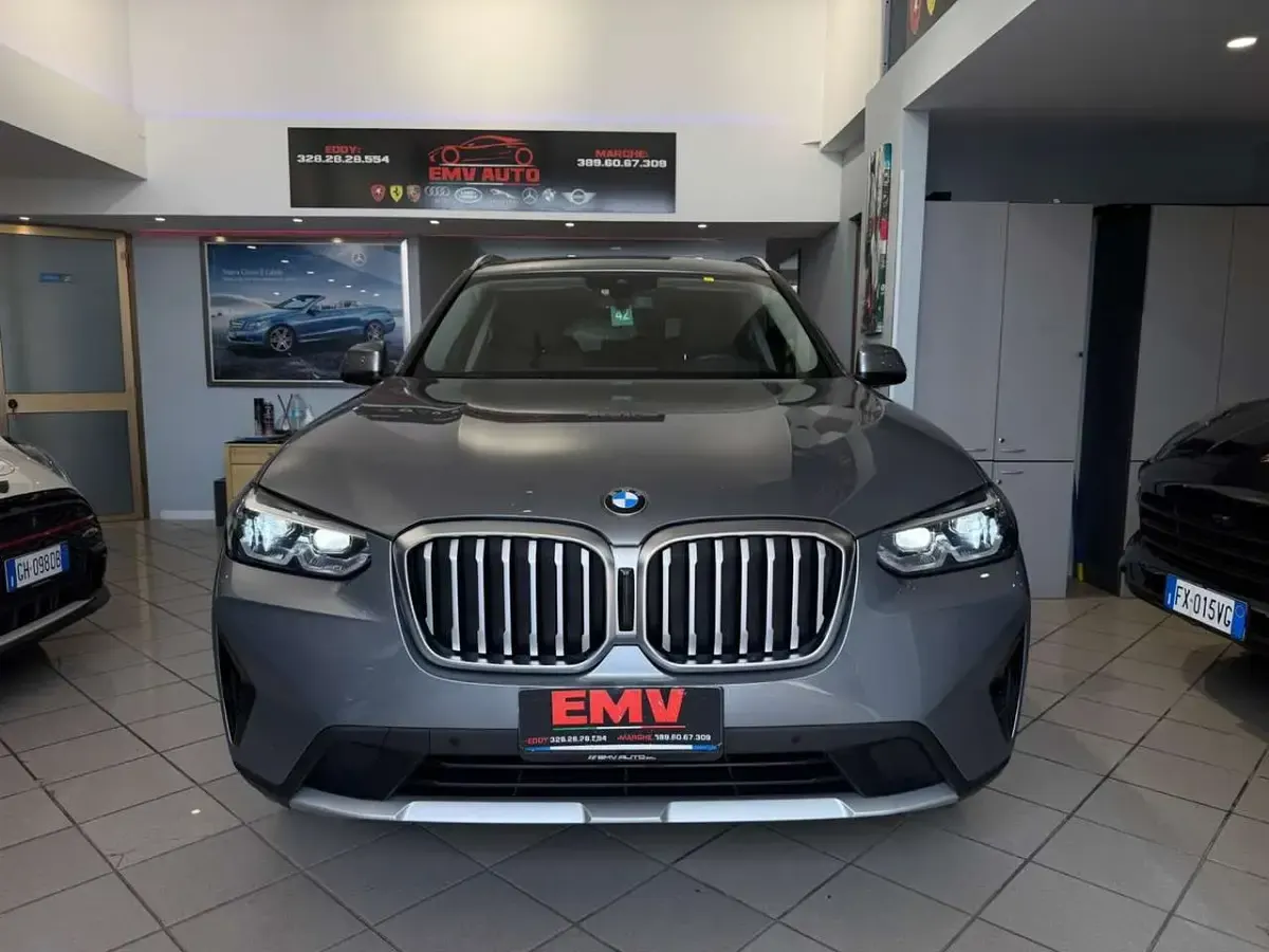 Usata BMW X3 190 CV (139 kW) 2022 Nero SUV