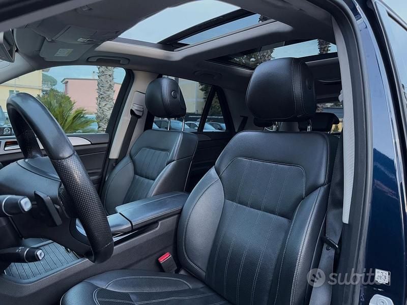 Usata Mercedes GLE250 204 CV (150 kW) 2016 Blu SUV