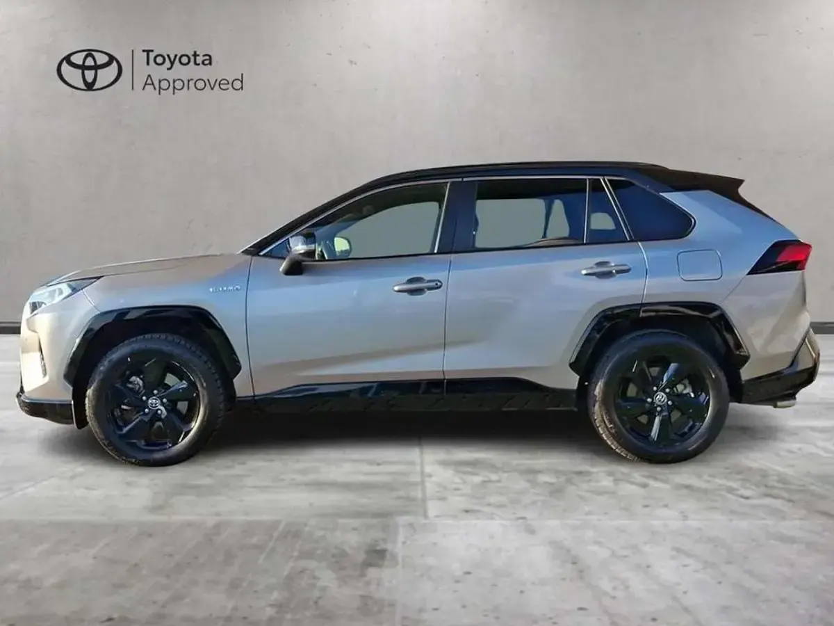 Usata Toyota RAV4 Hybrid Style 218 CV (160 kW) 2019 Silver met SUV