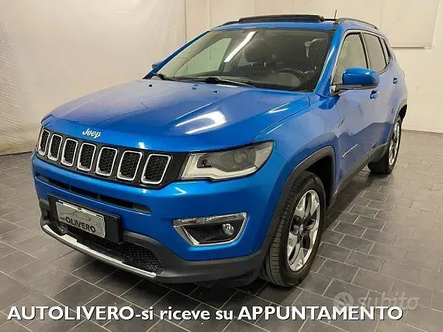 Usata Jeep Compass Limited 120 CV (88 kW) 2018 Bluazzurro SUV