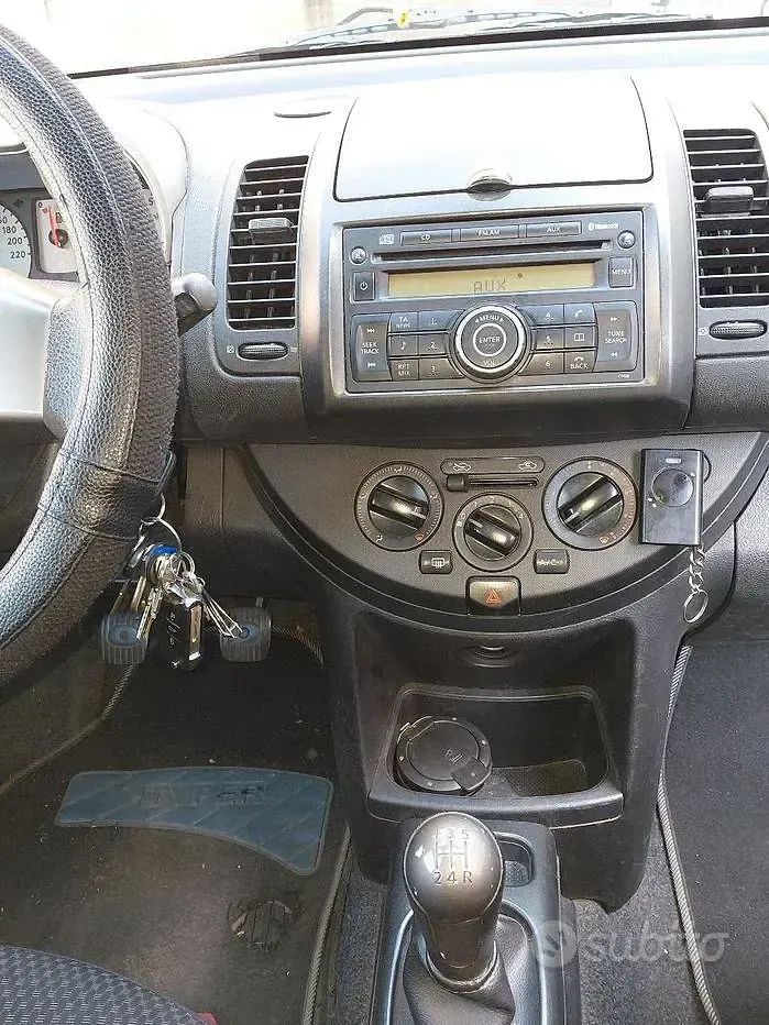 Usata Nissan Note 88 CV (64 kW) 2008 Grigio Utilitaria