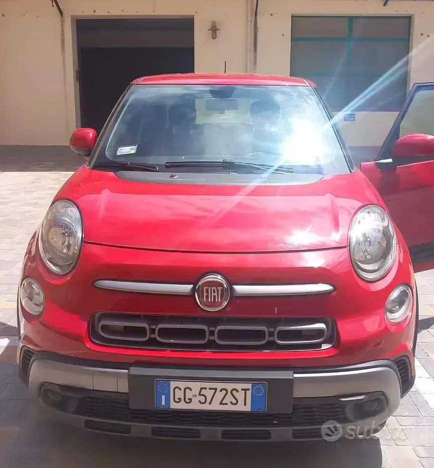 Usata Fiat 500L 95 CV (69 kW) 2022 Rosso Monovolume