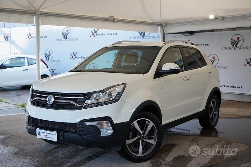 Usata Ssangyong (KGM) Korando 178 CV (130 kW) 2018 Bianco SUV
