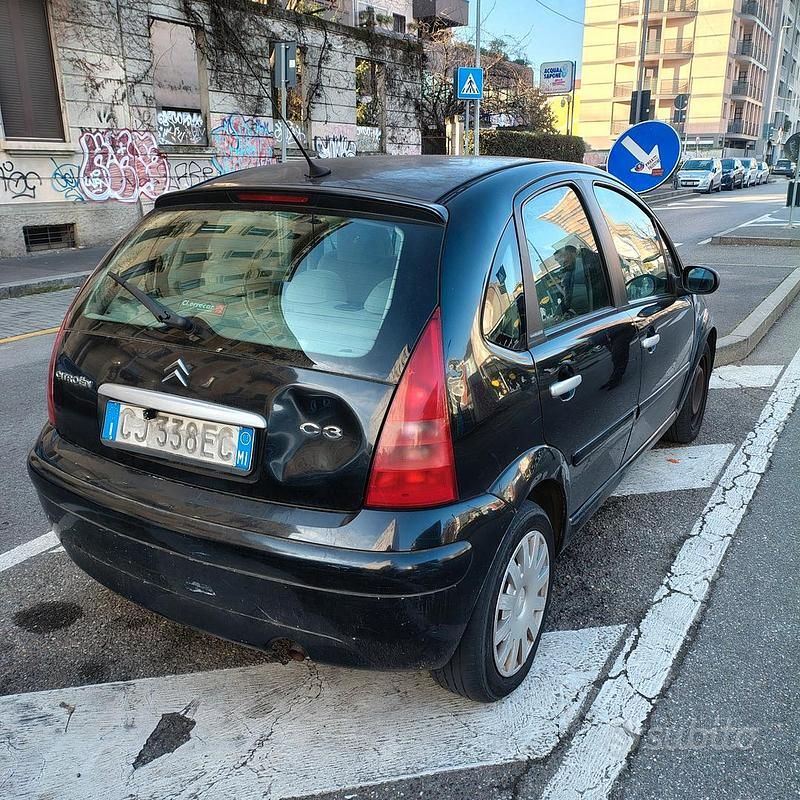 Usata Citroën C3 2003 Nero Utilitaria