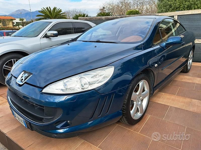 Usata Peugeot 407 Coupe 204 CV (150 kW) 2007 Blu Coupé