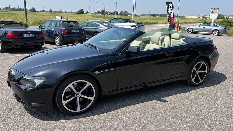 Usata BMW 650 Cabriolet 367 CV (269 kW) 2006 Nero Cabrio