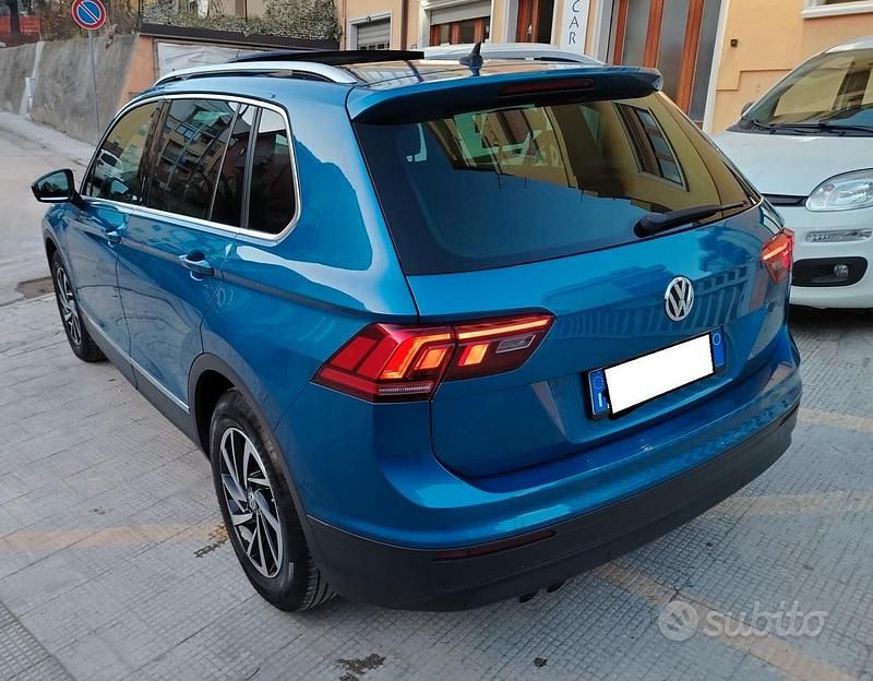 Usata VW Tiguan Join 150 CV (110 kW) 2018 Blu SUV