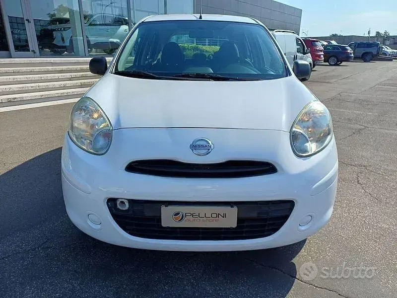 Usata Nissan Micra 80 CV (58 kW) 2011 Bianco Utilitaria