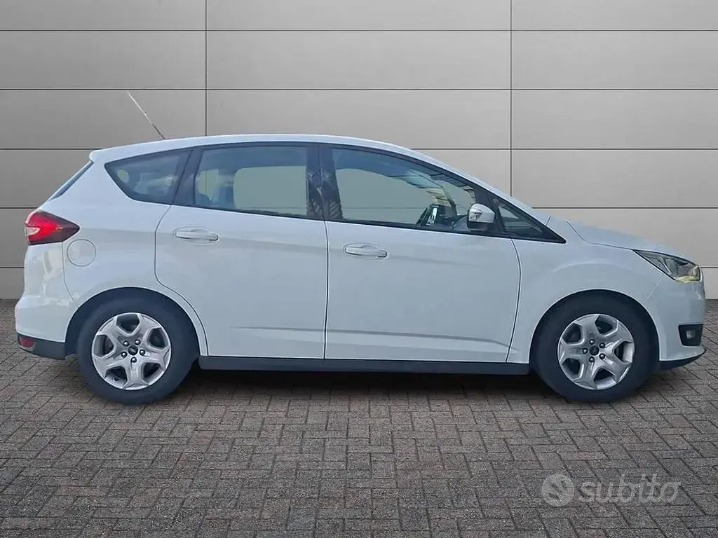 Usata Ford C-MAX S 101 CV (74 kW) 2015 Bianco Monovolume