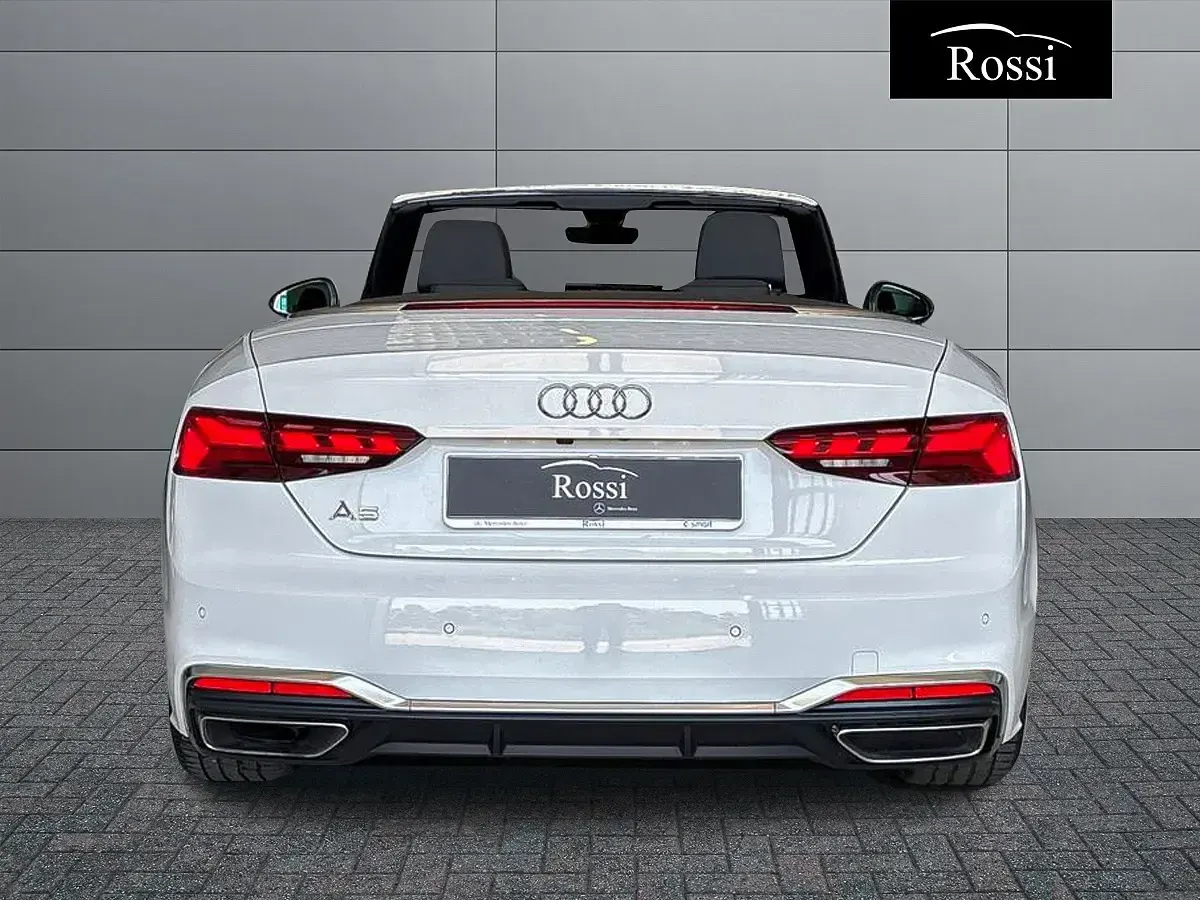 Usata Audi A5 S-Line 163 CV (119 kW) 2022 Bianco Coupé