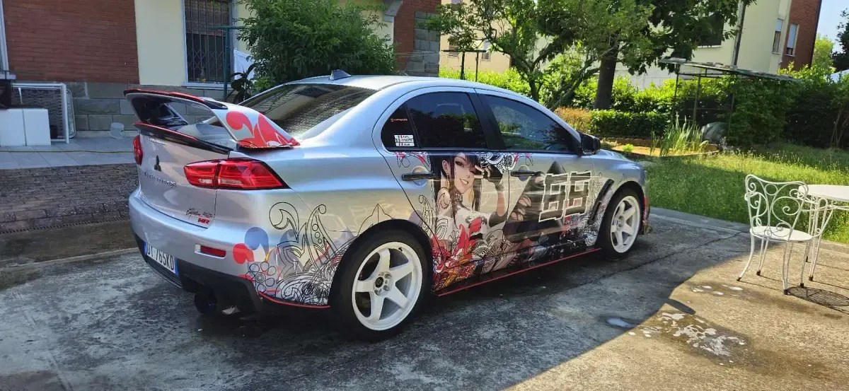 Usata Mitsubishi Lancer 295 CV (216 kW) 2009 Argento Berlina