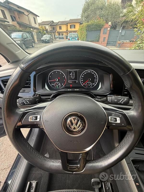 Usata VW Polo Highline 90 CV (66 kW) 2018 Nero Berlina