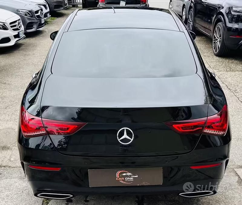 Usata Mercedes CLA220 Premium 190 CV (139 kW) 2021 Nero Berlina