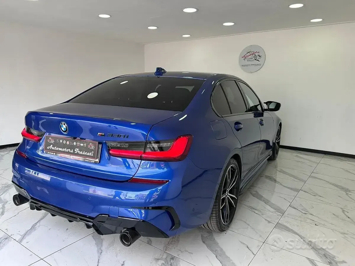 Usata BMW 330 M Sport 258 CV (189 kW) 2019 Blu Berlina