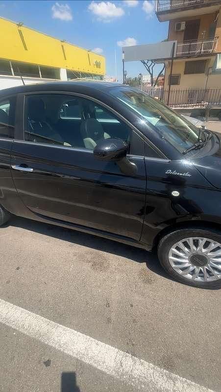 Usata Fiat 500 Dolcevita 69 CV (50 kW) 2021 Nero Utilitaria