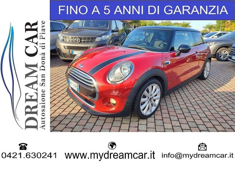 Usata Mini Cooper D Hype 190 CV (139 kW) 2018 Rosso Utilitaria