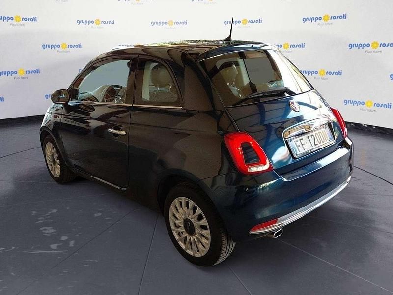 Usata Fiat 500 Lounge 95 CV (69 kW) 2016 Blu/azzurro Utilitaria