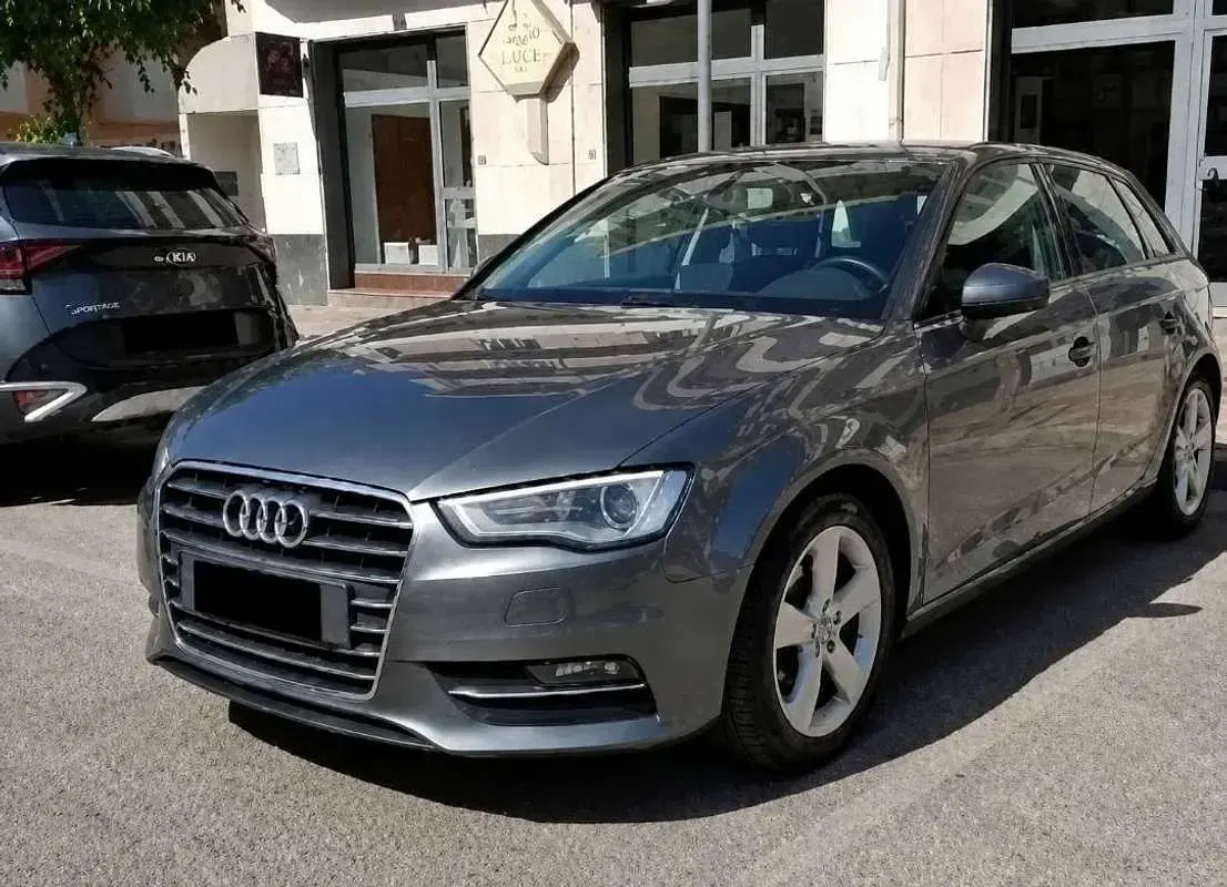 Usata Audi A3 Ambition 110 CV (80 kW) 2015 Grigio Berlina