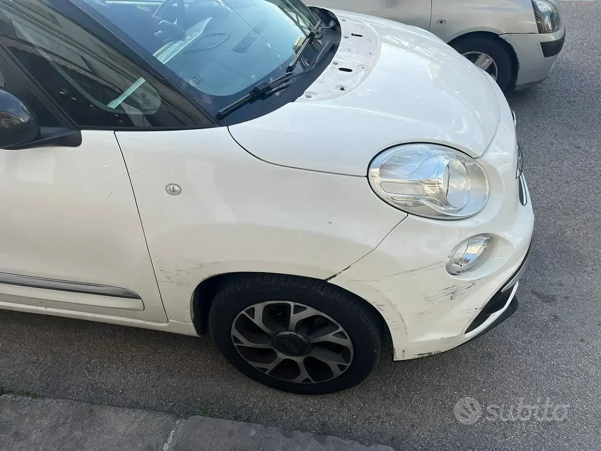 Usata Fiat 500L 95 CV (69 kW) 2018 Bianco Monovolume