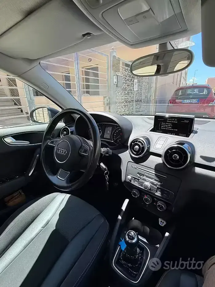 Usata Audi A1 Sportback 95 CV (69 kW) 2017 Nero Utilitaria