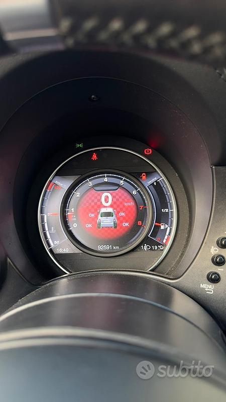 Usata Abarth 595 Pista 2018 Giallo Utilitaria