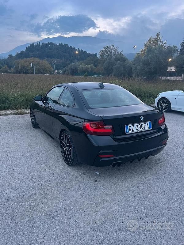 Usata BMW 220 190 CV (139 kW) 2015 Nero Coupé