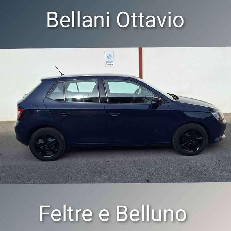 Usata Skoda Fabia Executive 75 CV (55 kW) 2018 Blu Berlina